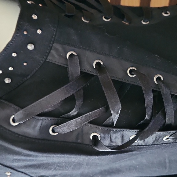 Euc!! Harley Davidson jean like vest - Picture 4 of 13